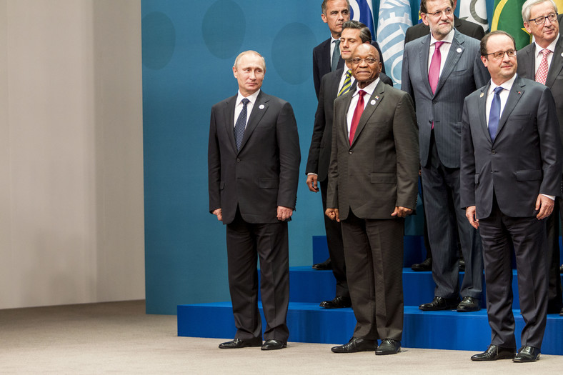 Putin podczas szczytu G20 w 2014 r.