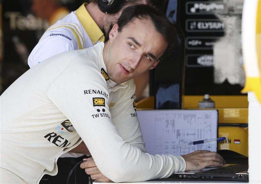 Kubica przestrzega Renault