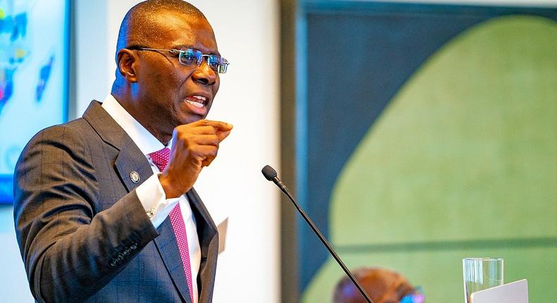 Gov. Babajide Sanwo-Olu at the 74th United Nations General Assembly [Twitter/@jidesanwoolu]