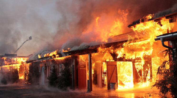 Tűz ütött ki egy vidámparkban Németországban / Fotó: Getty Images