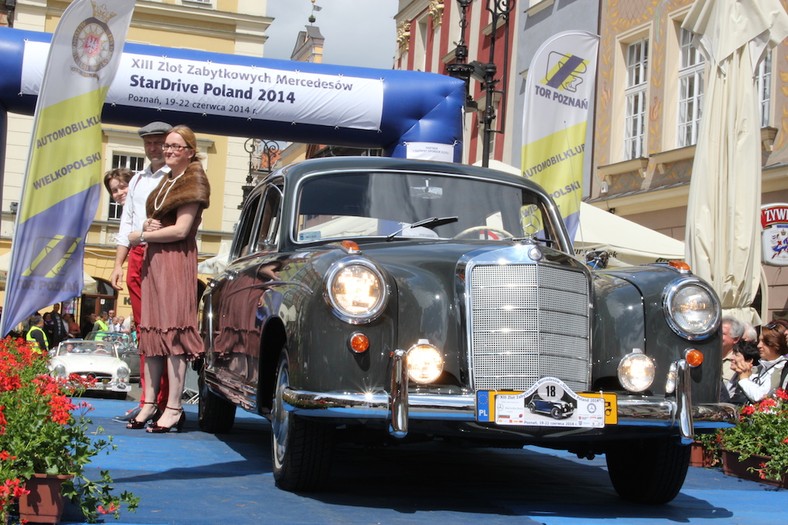 Zlot Zabytkowych Mercedesów w Poznaniu 2014