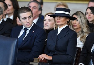 Baron i Melanija Tramp
