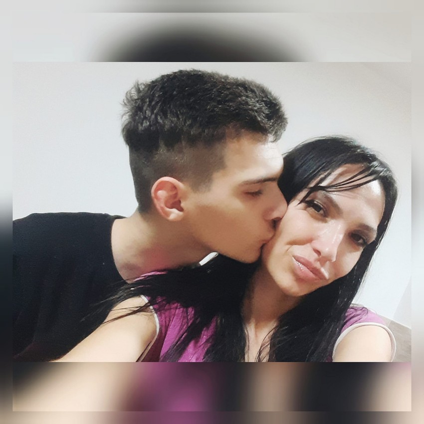 Biljana i njen sin Aleksandar