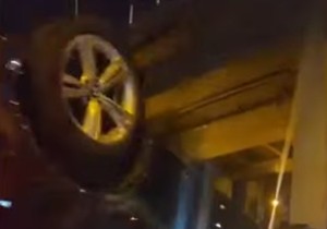 Saobraćajna nesreća na Mostu na Adi