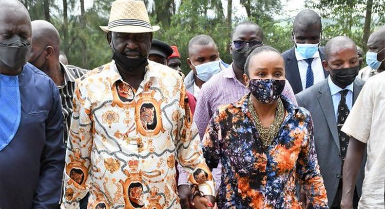 Health CAS Mercy Mwangangi and Former PM Raila Odinga in Migori