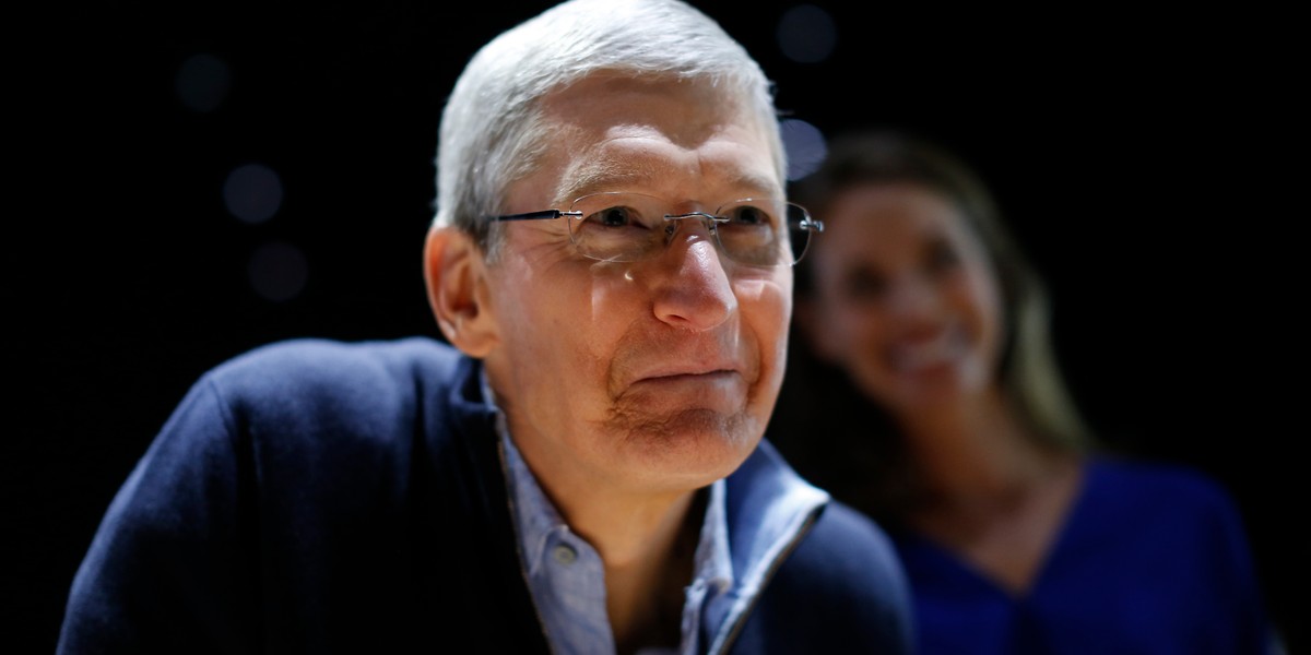 Prezes Apple'a Tim Cook