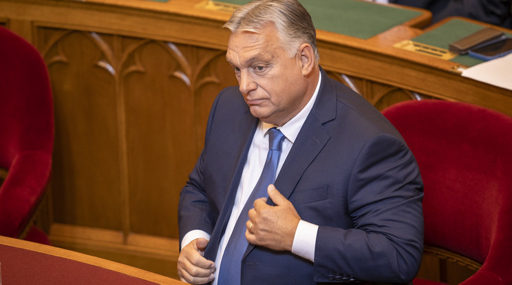 Orbán Viktor kilakoltatására készült ma Szabó Bálint / Fotó: Knap Zoltán
