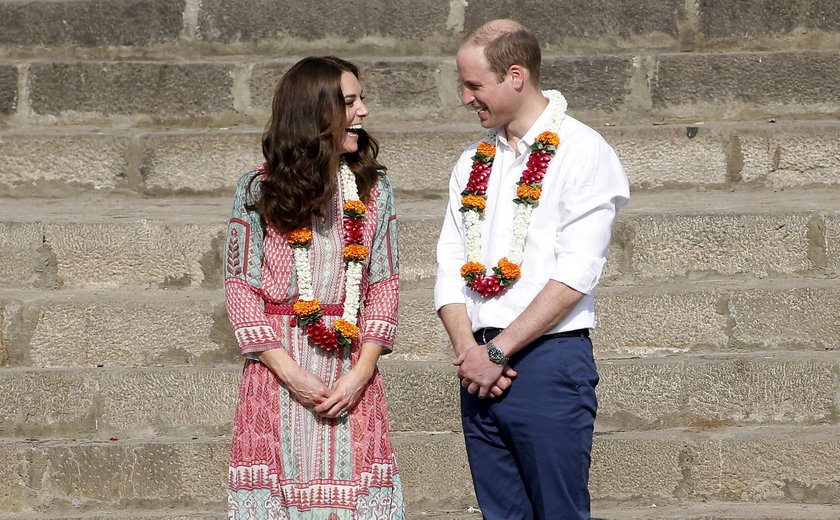 Księżna Kate i książę William w Indiach
