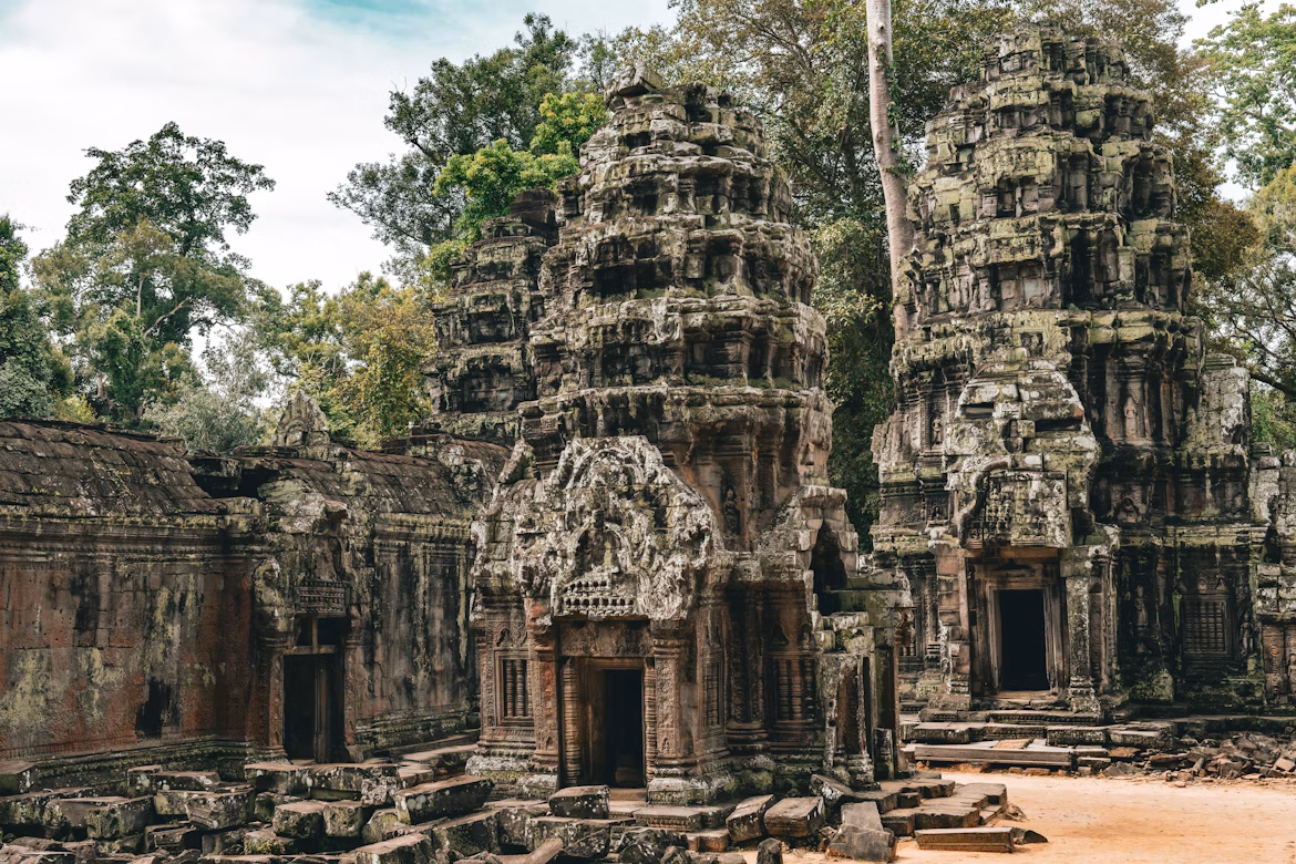 Ta Prohm, Kambodža.