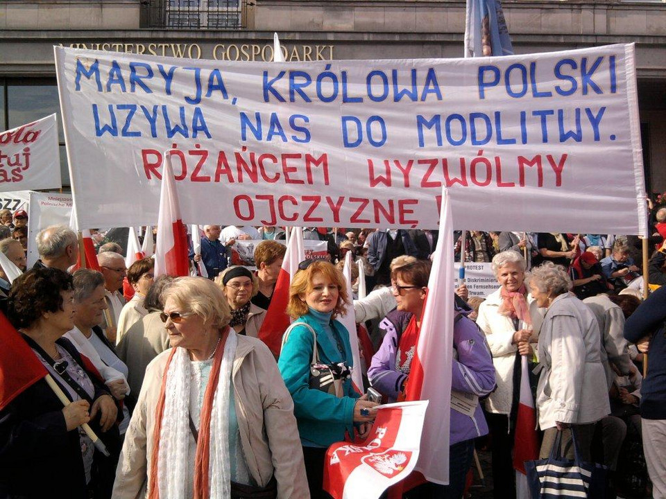 Marsz "Obudź się Polsko!", fot. Onet