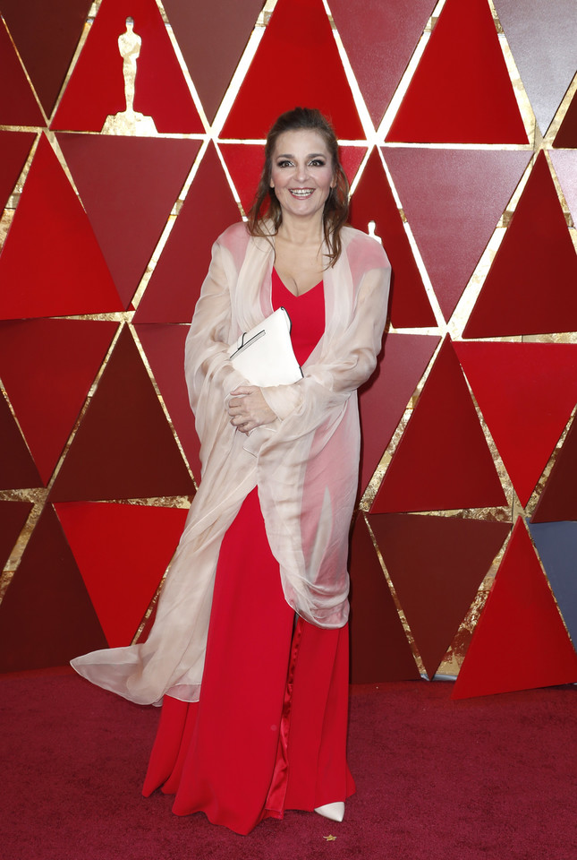 Monika Mecs na czerwonym dywanie | Oscary 2018