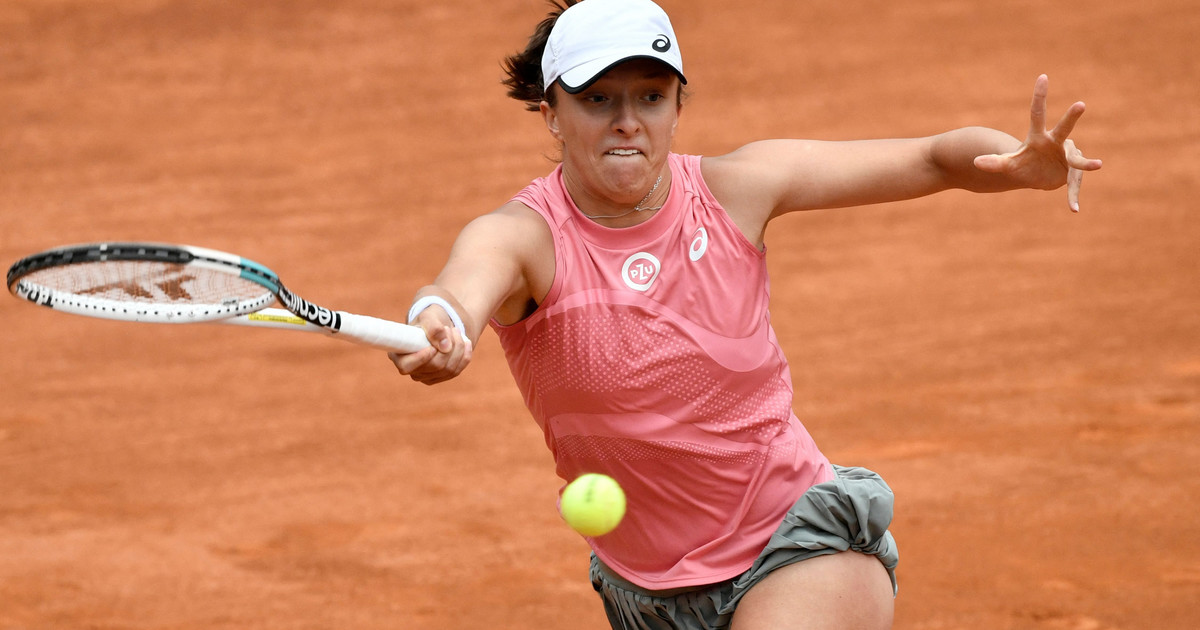 Ranking de fuerza por delante de Roland Garros.  Iga Świątek ocupó el segundo lugar, pero el primero