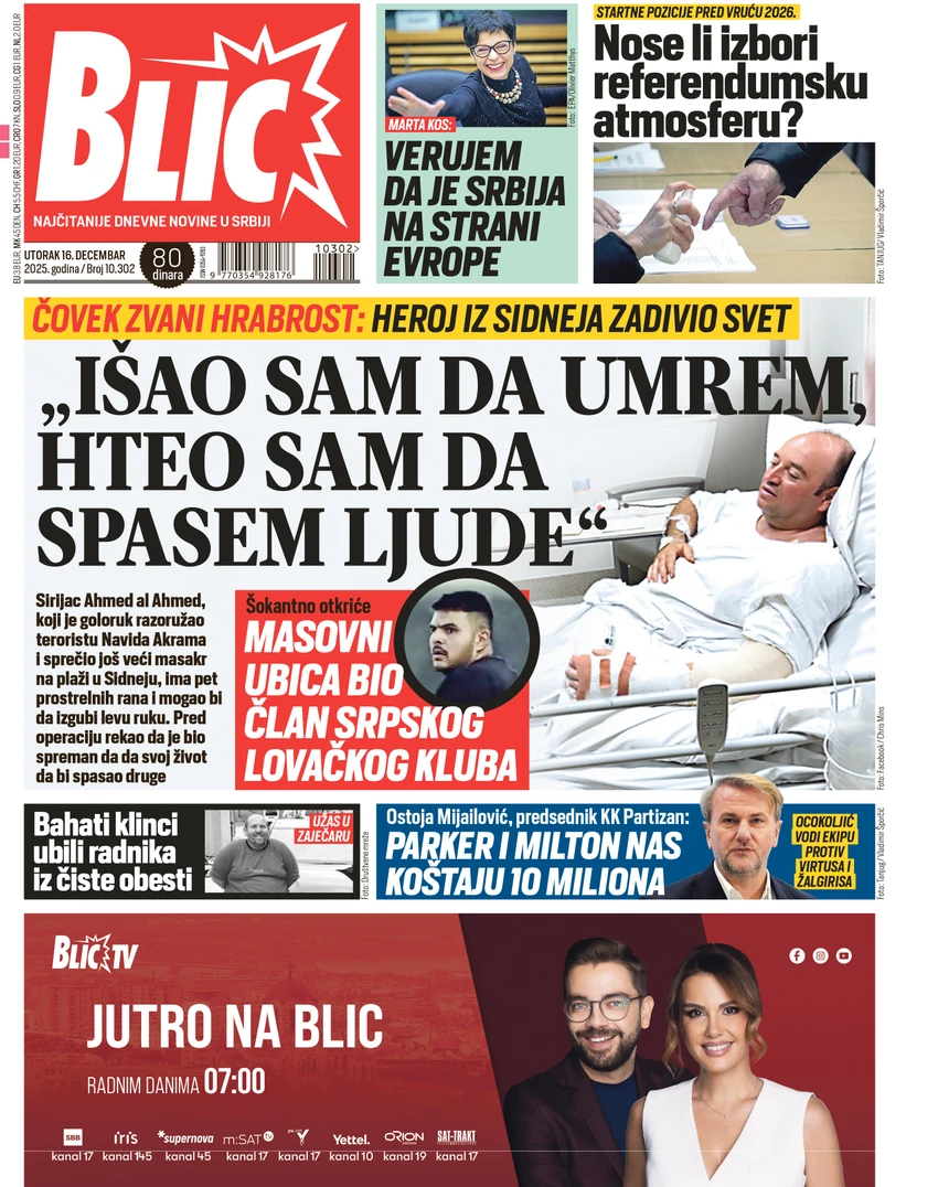 BLIC  NASLOVNA