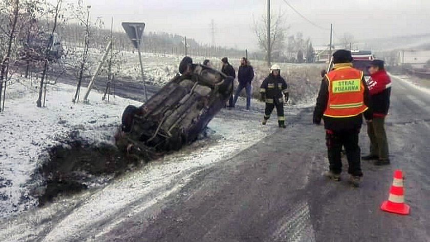 Ciężarna kobieta trafiła do szpitala