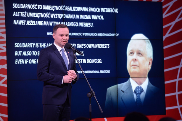 Konferencja o dorobku Lecha Kaczyńskiego. Prezydent: On prezentował jedyny słuszny kierunek polityki w regionie