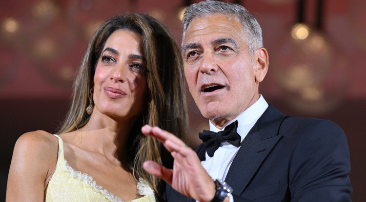 George Clooney és felesége Fotó: Northfoto