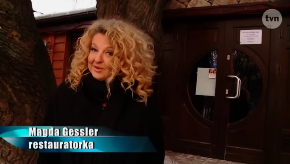 Magda Gessler w pierwszym odcinku "Kuchennych rewolucji"