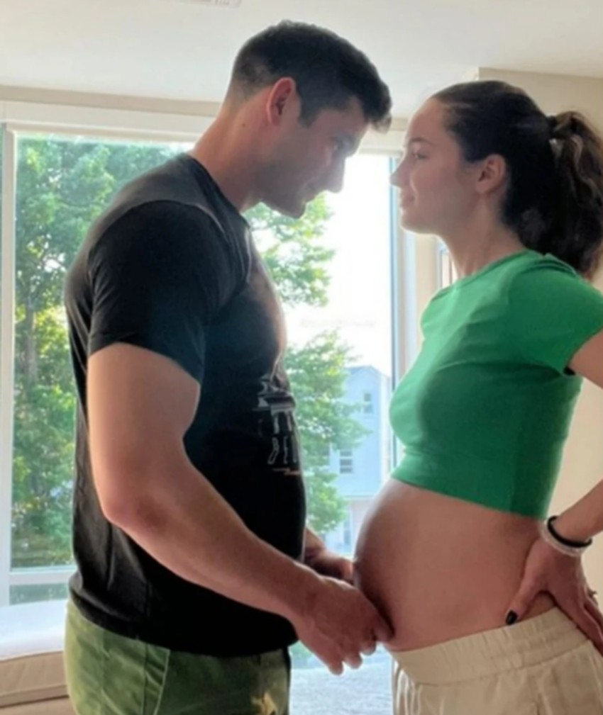 Milena Cvijanović sa mužem