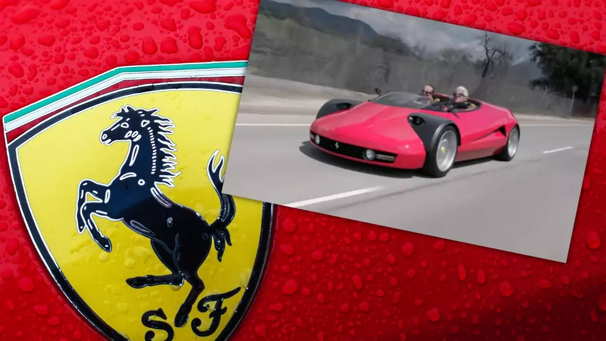 Ferrari Conciso do "setki" rozpędza się w pięć sekund (Fot. YouTube/@jaylenosgarage)