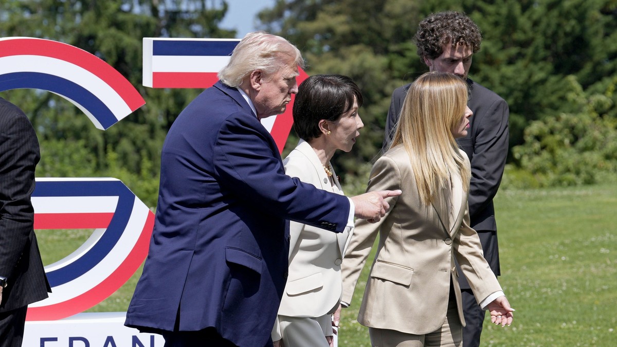 Donald Tramp i Đorđa Meloni