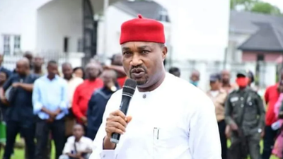 State’s Commissioner for Transport, Chief Rex Anunobi (Credit: 9News Nigeria)