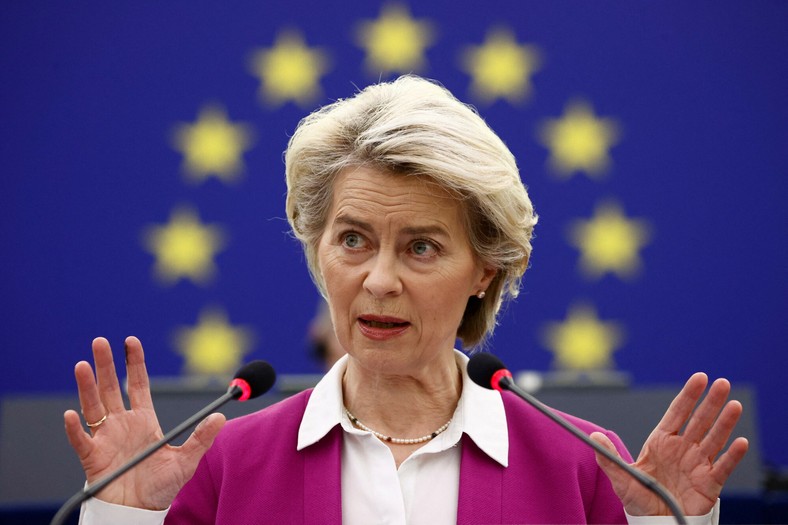 Przewodnicząca Komisji Europejskiej Ursula von der Leyen 