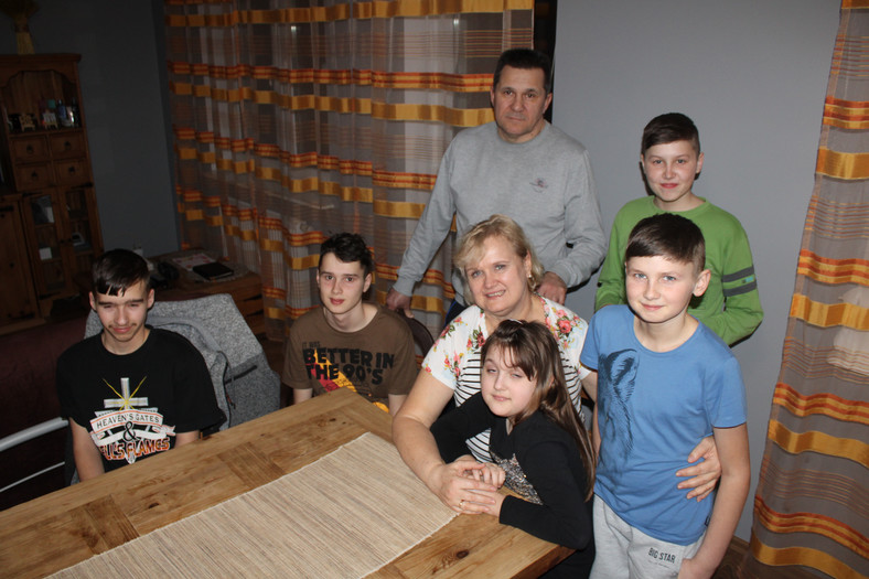 Ukraińska rodzina, która uciekła do Polski przed wojną 
