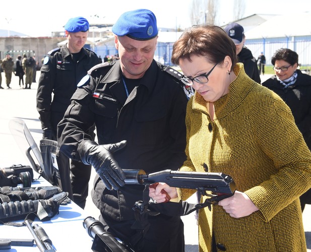Premier Ewa Kopacz w Kosowie