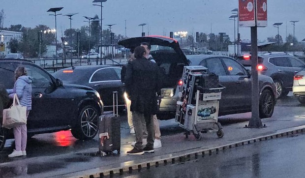 Željko Šašić na aerodromu