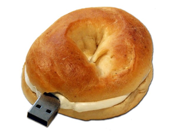 Bajgla z twarożkiem i USB, poproszę!