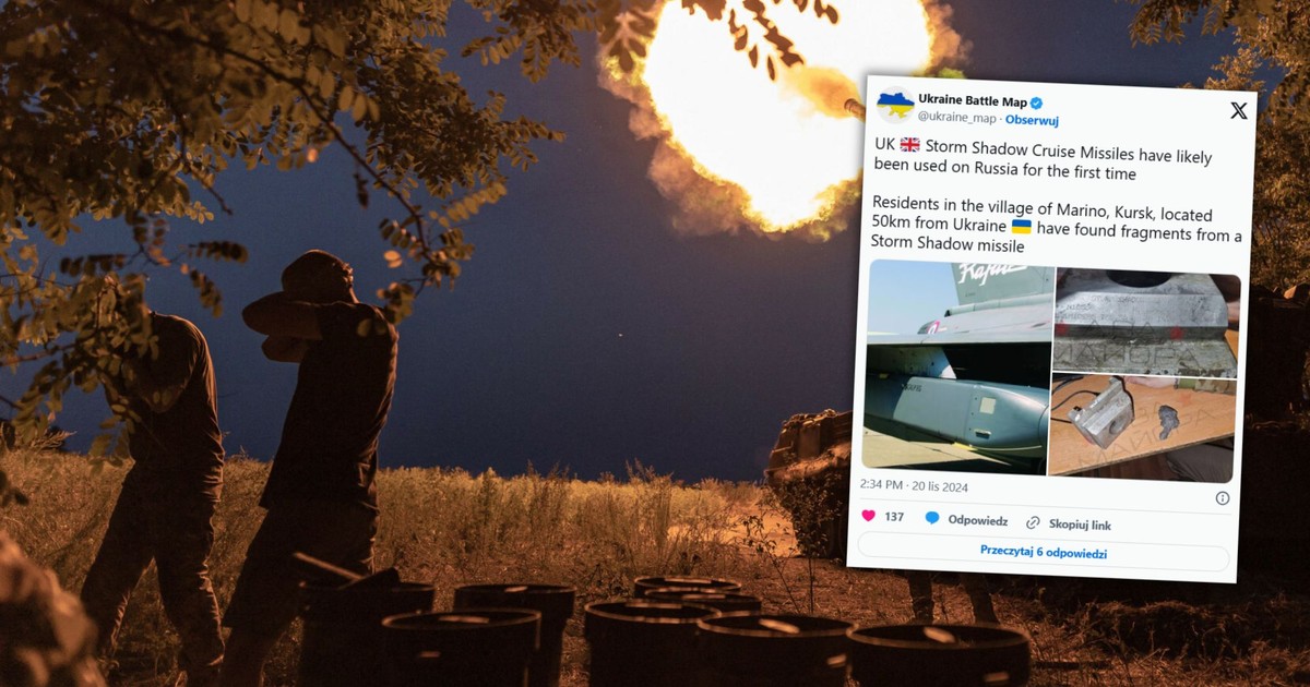 Uderzenie Storm Shadow na Rosję. Media o ataku na placówkę Władimira Putina [WIDEO]