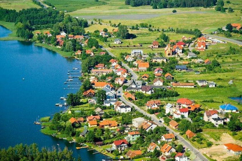 Wieś Stawiguda.