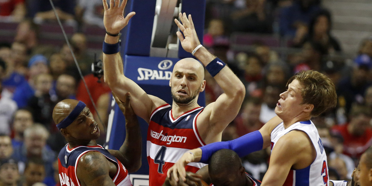 Marcin Gortat w Washington Wizards