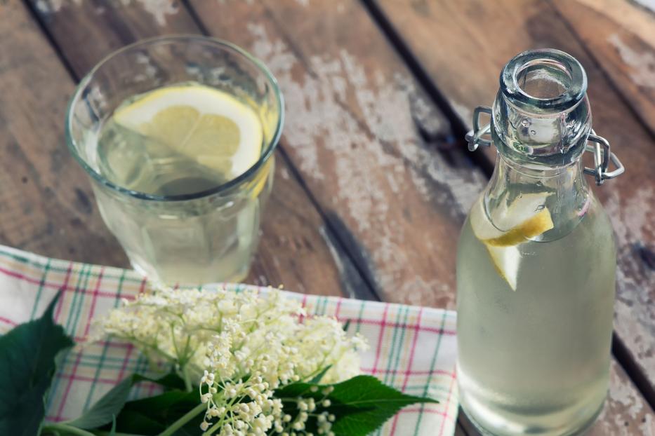 Hidegen a legfinomabb a bodzás limonádé, Fotó: iStock