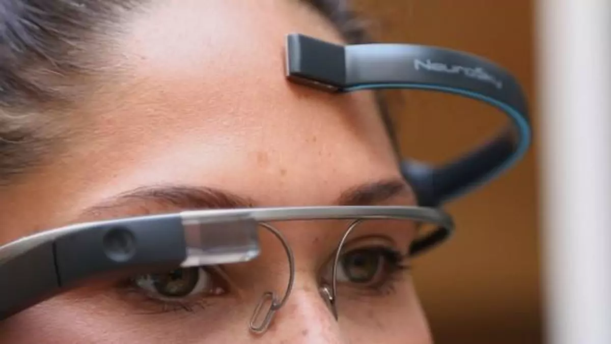 Google Glass można sterować myślami