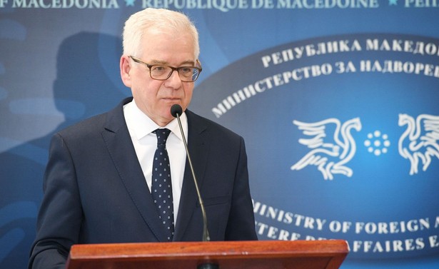 Ministrer spraw zagranicznych Jacek Czaputowicz