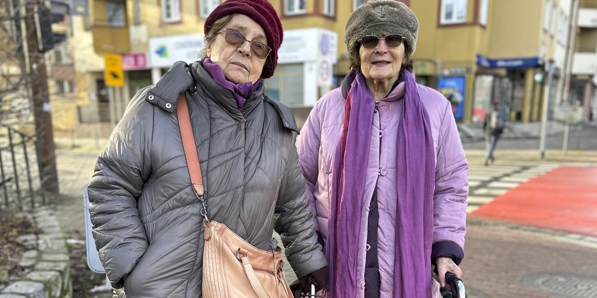 Panie Aleksandra (86 l.) i Emilia (87 l.).