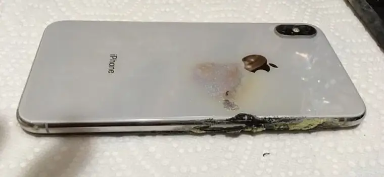 Zapalił się iPhone Xs Max. Telefon nie miał nawet miesiąca