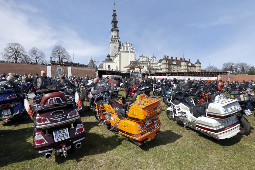 Jasna Góra. Otwarcie sezonu motocyklowego w czasie pandemii