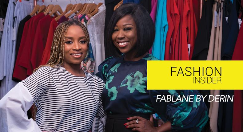 Sika Osei talks fashion in the fab lane with creative director of Fablane by Derin, Derin Fabikun