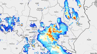 Burze na południu kraju oraz intensywne, ulewne opady deszczu