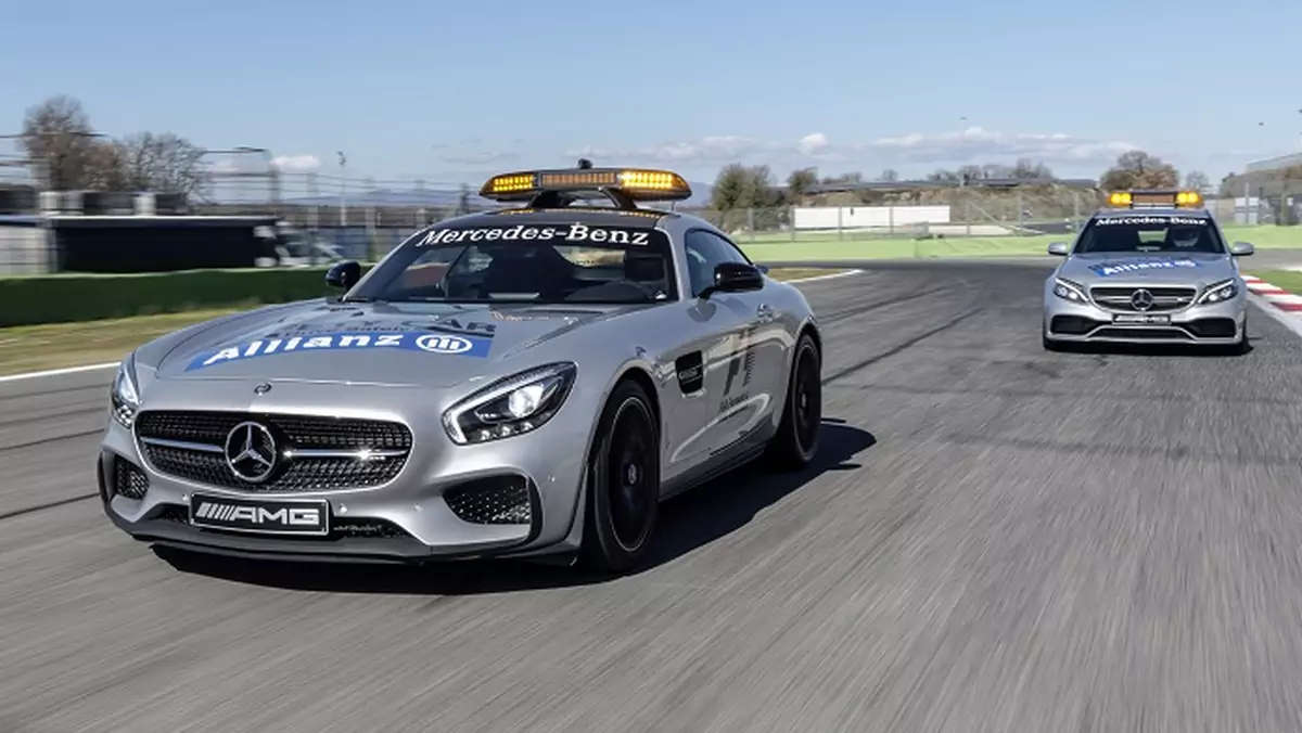 Mercedes-AMG GT S i C 63 S – nowe samochody   na torach F1