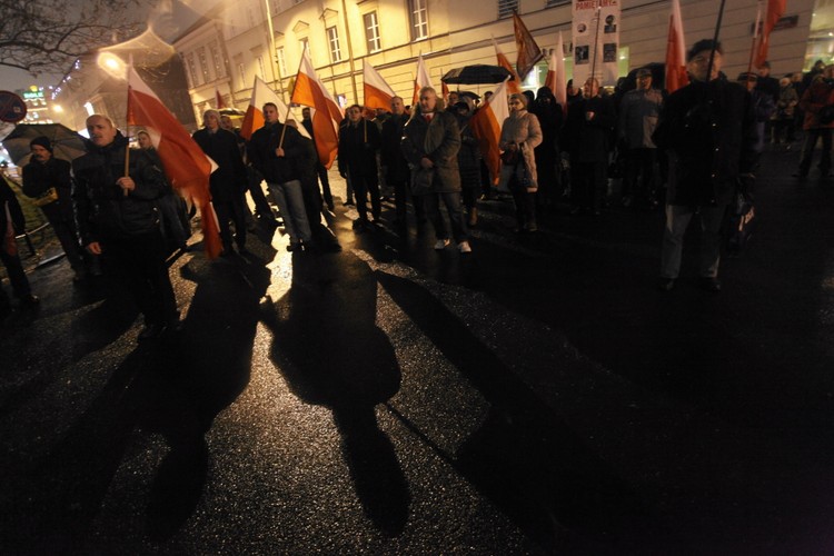 Warszawski marsz PiS