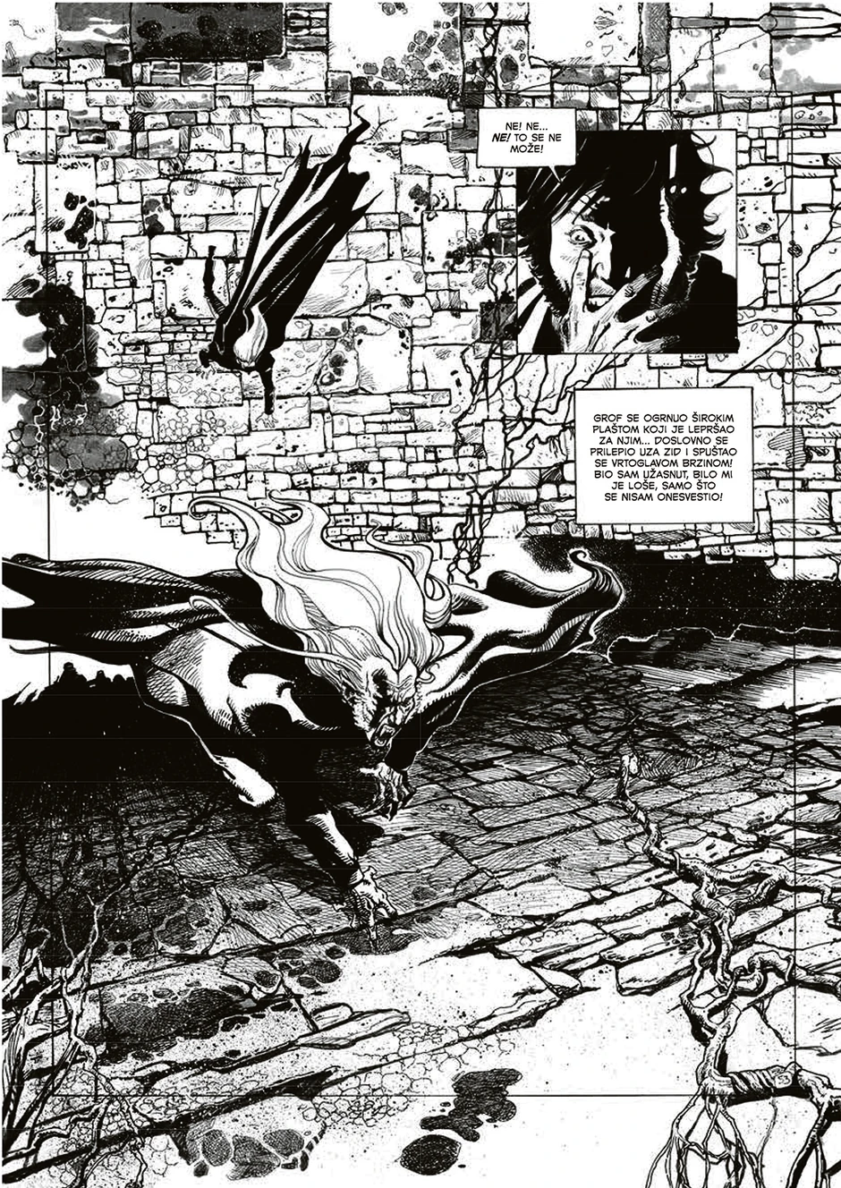 Frankenštajn, Drakula; Autor: Žorž Bes; Format: 210 x 297 mm; Broj strana: 208 + 208; Povez: Tvrd; Crno – belo; Izdavač: Čarobna knjiga  