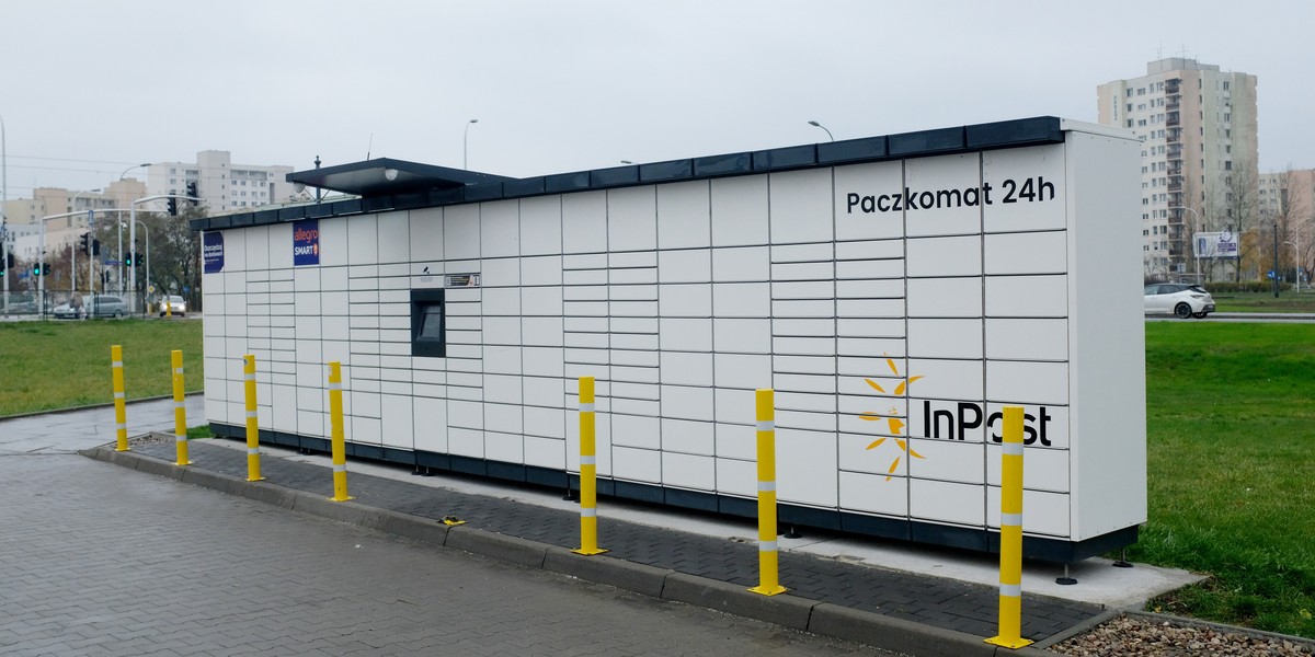 InPost awaria nie można nadać paczki 4.10.2021.