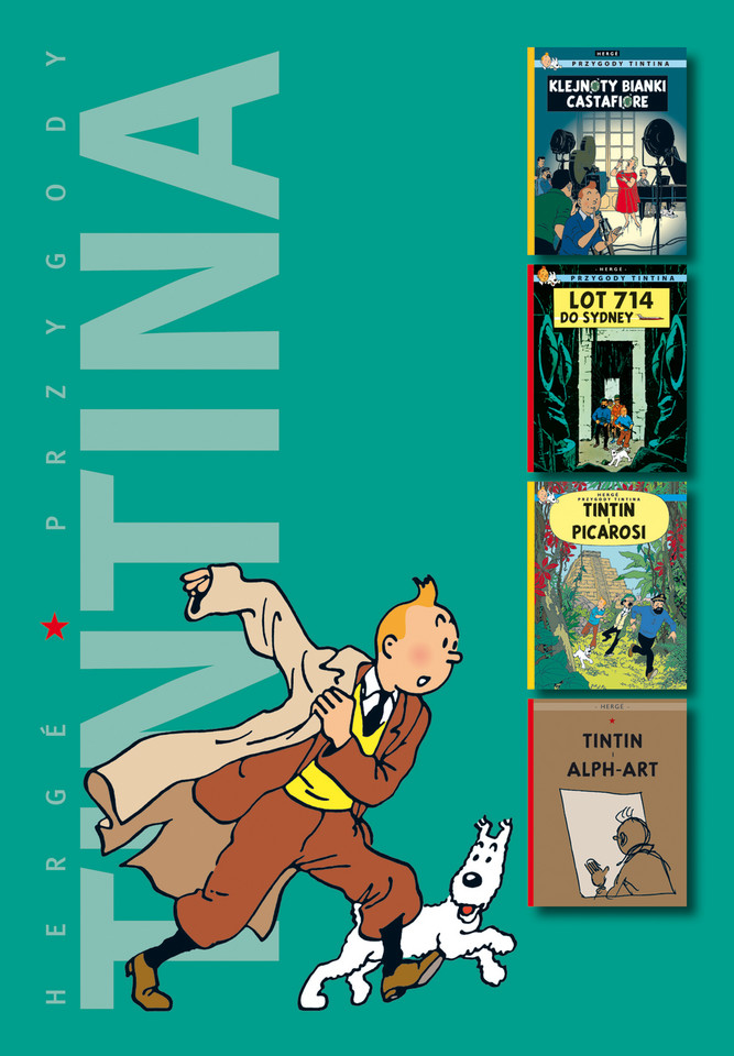 Plansza z albumu o przygodach Tintina