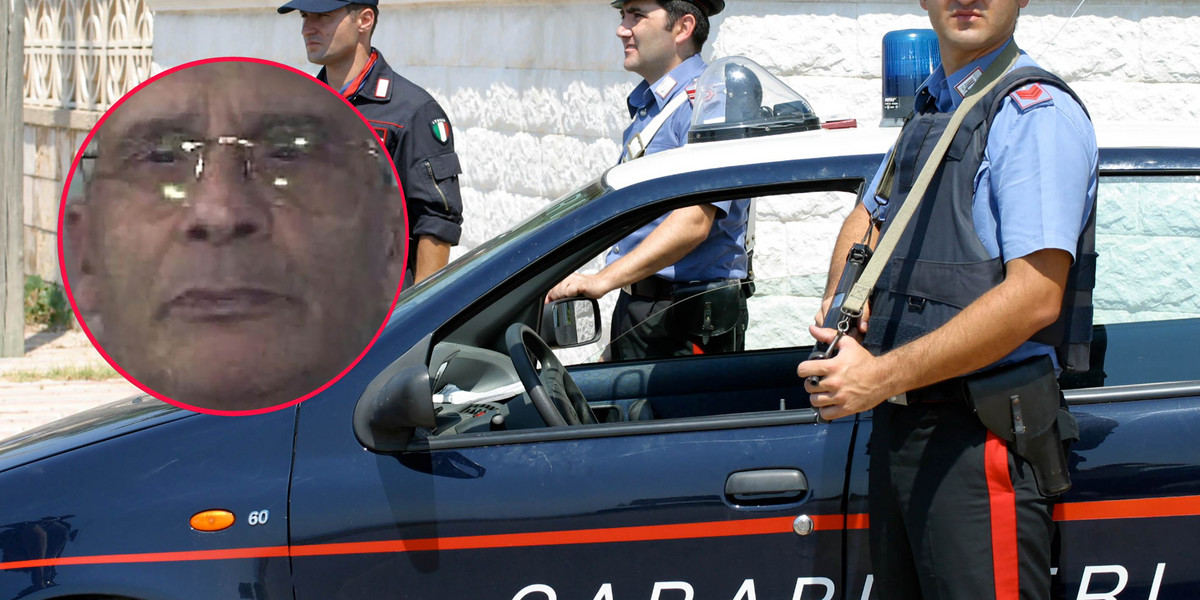 Nie żyje szef włoskiej mafii Matteo Messina Denaro (na zdjęciu w kółku) 