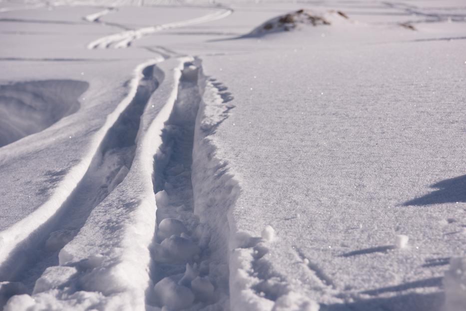 A hegyekbe már beköszöntött a tél, Nagy-Hideg-hegyen például már akkor a hó, hogy térdig lehet benne gázolni/ Fotó: Northfoto