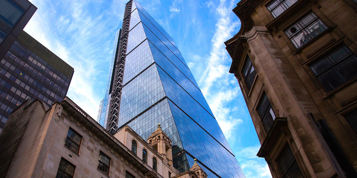 London's 'Cheesegrater' building is up for sale