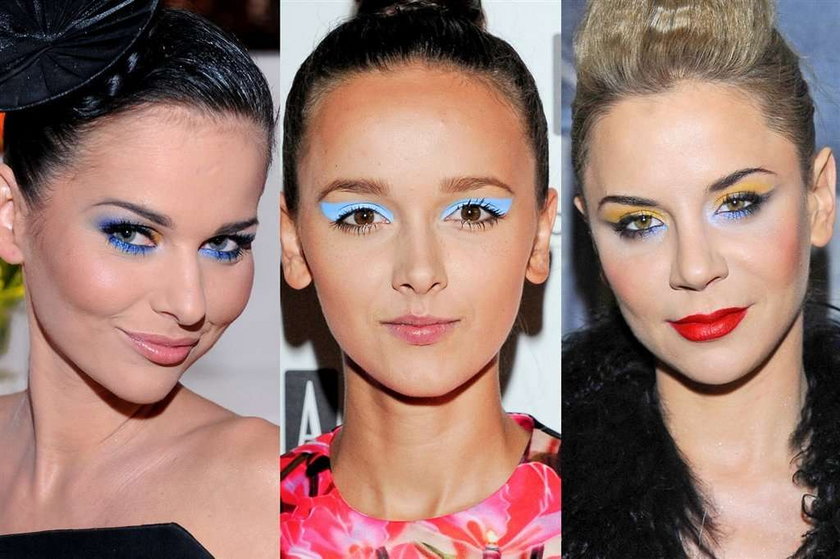 Modny makijaż 2012 - oczy w kolorze tęczy
